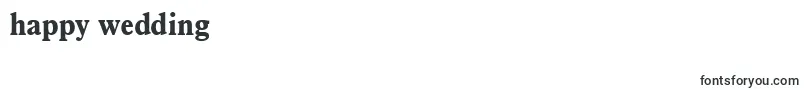 フォントTerminusBlackCondensedSsiBoldCondensed – 結婚記念日おめでとうございます